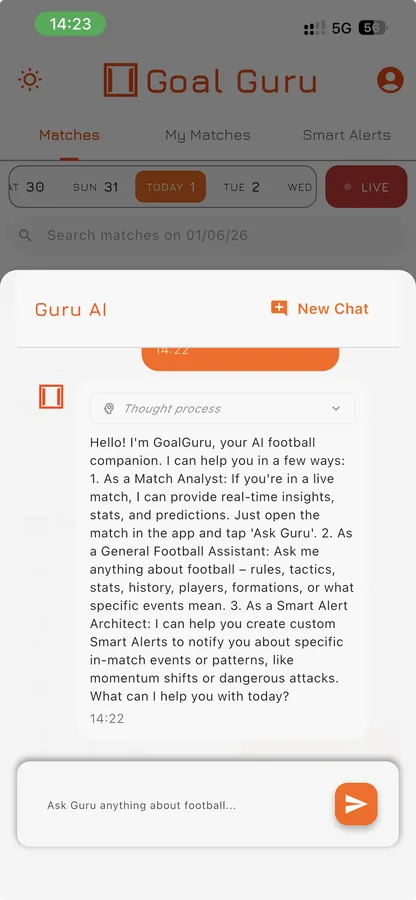 AI Chat Screenshot
