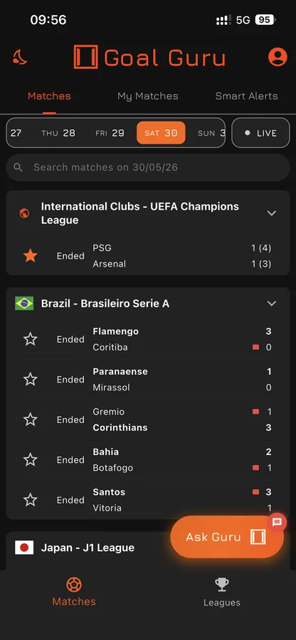 Live Matches