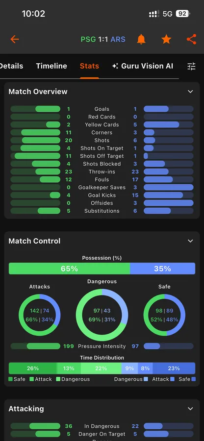 Match Details Screenshot